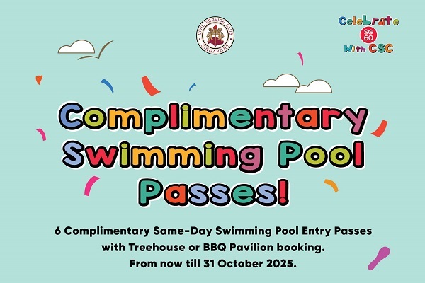 Complimentary Swimming Pool Passes!